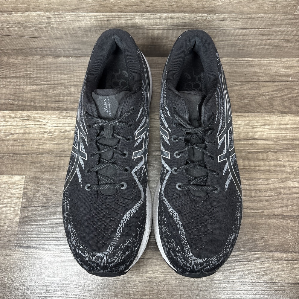 Asics Gel-Kayano 29 Black Gray Mens US Size 13 EUR 48 1011B440 Running Shoes - Picture 8 of 10